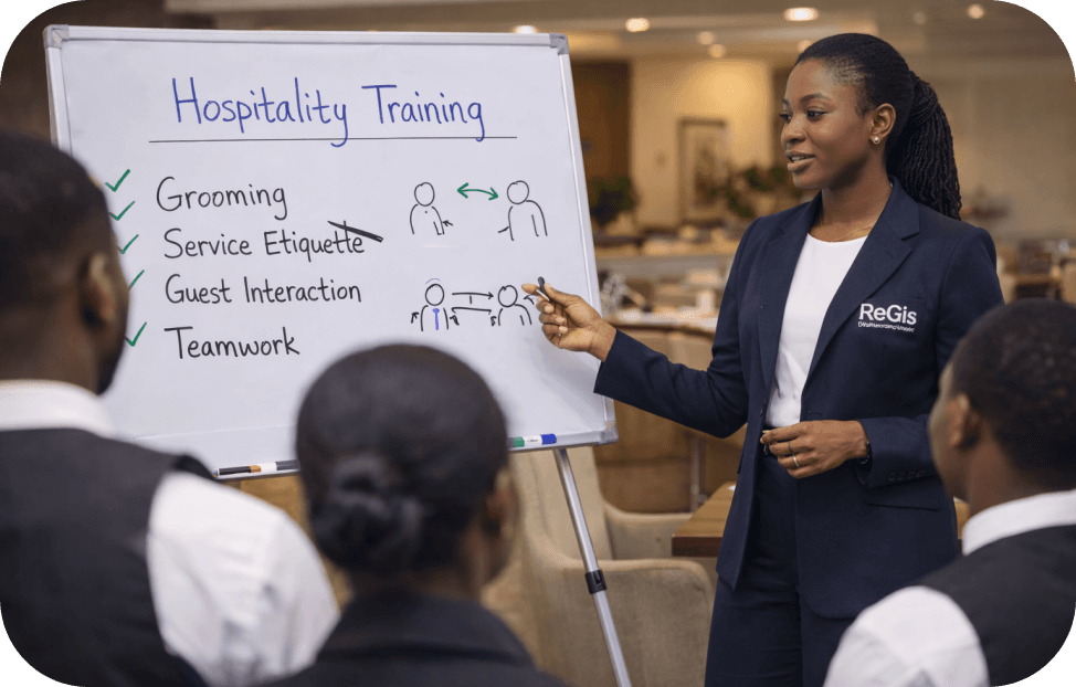 Professional hospitality training